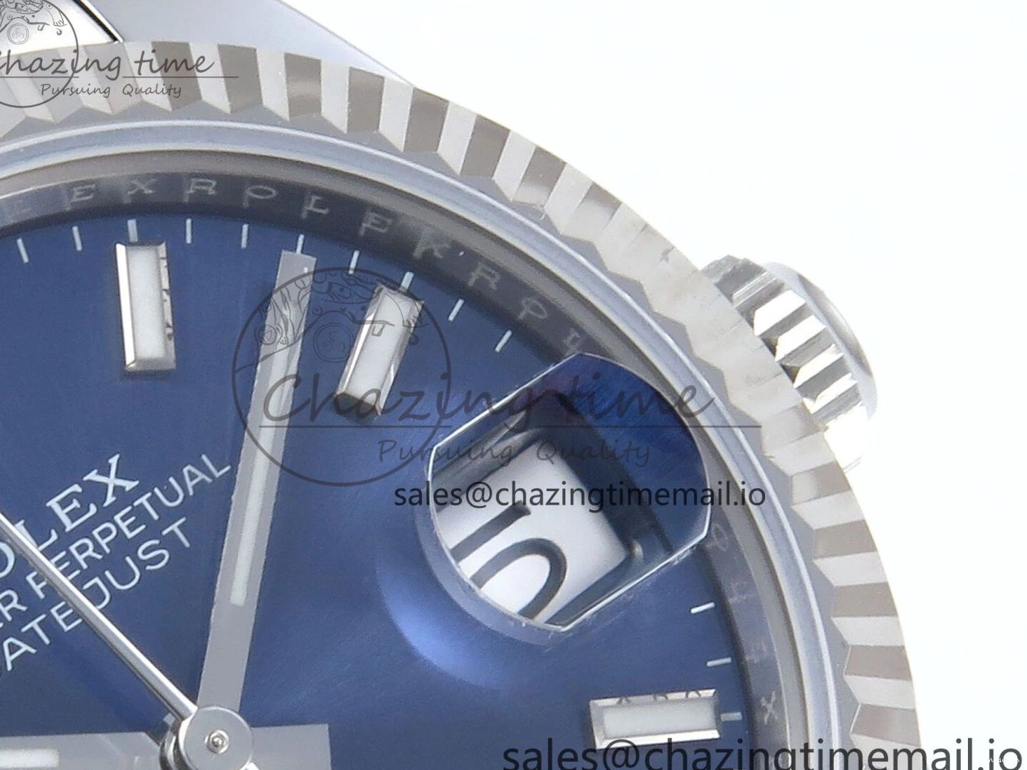 Marker 278274 Dial Stick Blue ARF Oyster 2688 DateJust Edition 904L Best ETA 31 on Steel 1:1 Bracelet SS 0309